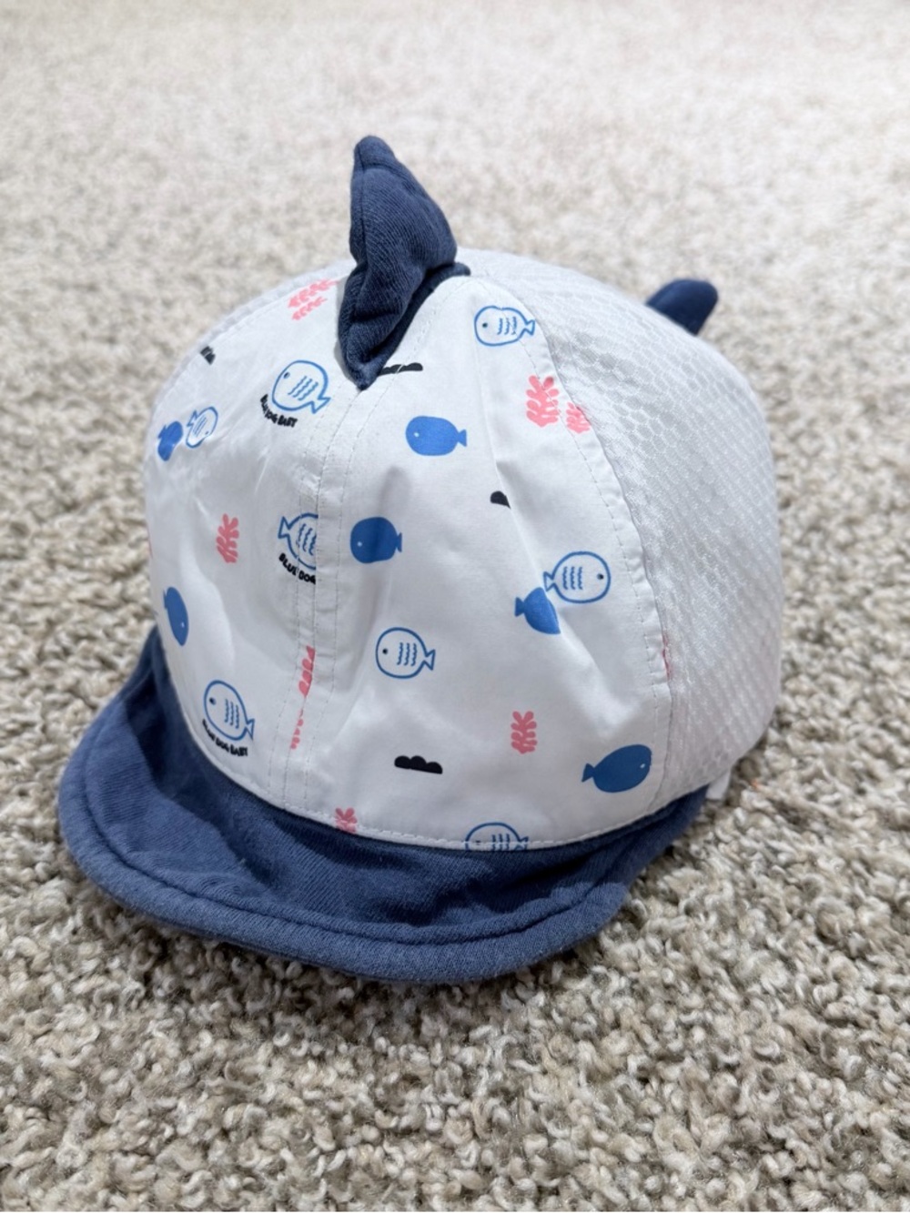 BLUE DOG BABY SHARK BASEBALL CAP HAT